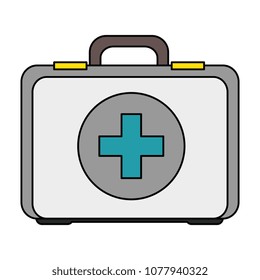medical kit isolated icon
