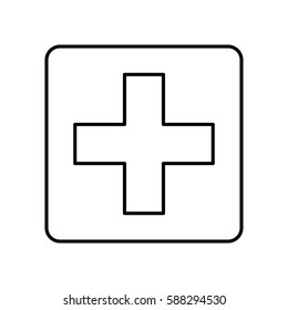 medical kit isolated icon