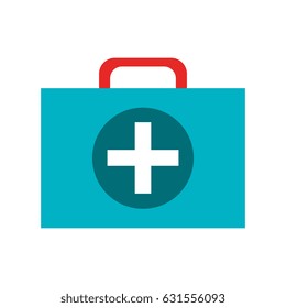 medical kit isolated icon