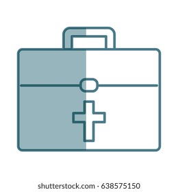 medical kit isolated icon