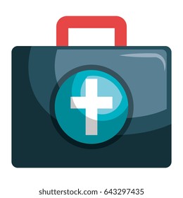 medical kit isolated icon