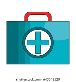 medical kit isolated icon