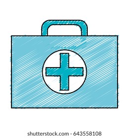 medical kit isolated icon