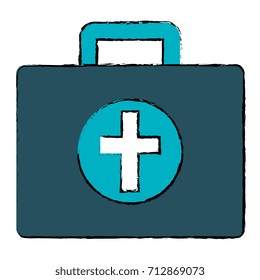 medical kit isolated icon