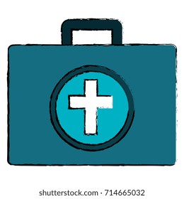 medical kit isolated icon