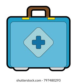 medical kit isolated icon