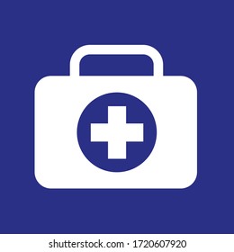 Medical kit isolated icon.  Can be used for web, mobile, infographic, and print. EPS 10 Vector illustration.