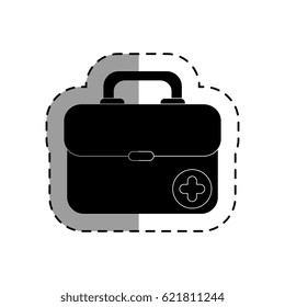 medical kit isolated icon vector illustration design
