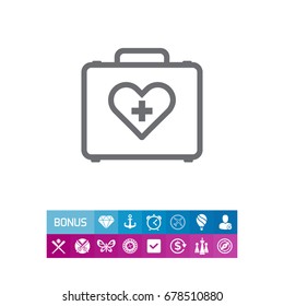 Medical kit outline