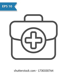 Medical Kit. Professional, pixel perfect icon, EPS 10 format.