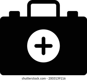 medizinisches Kit, Vektorsymbol