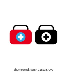 Medical kit vector icon