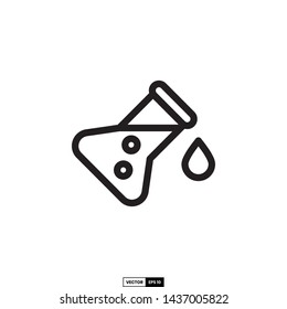 Medical lab icon, design inspiration vector template for interface and any purpose