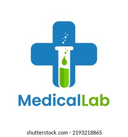 Medical laboratory Logo . Science Labs Logo Design . Bio organic lab logo . Lab Logo .