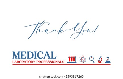 Medical Laboratory Professionals Week Happy holiday concept