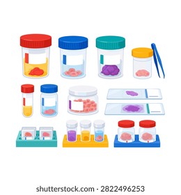 Medical Laboratory Sample Containers and Specimen Collection Set for Clinical Testing