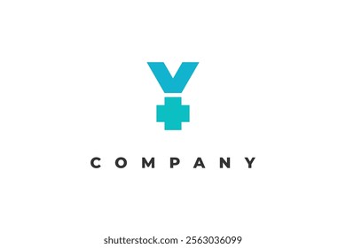 medical letter y with plus logo