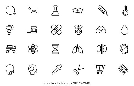 Medical Line Vector Icons 2