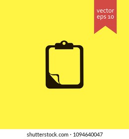 medical list. medical list icon. sign design. Vector EPS 10.