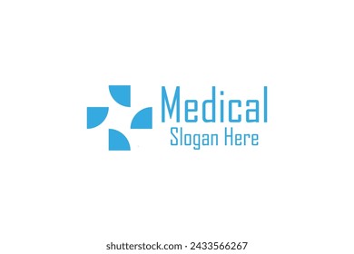 medical logo added abstract. This logo went from geometric to becoming a plus logo.
Very suitable for medical logos, pharmacies and companies in the health sector