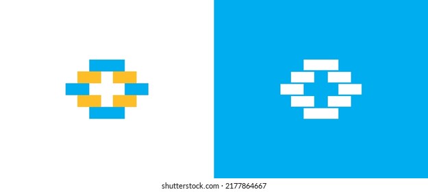 Medical Logo Concept sign icon symbol Design. Medical Plus Logo Design. Vector illustration logo template