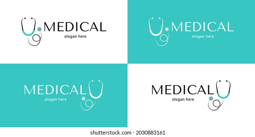 Medical logo. Creative vector illustration.