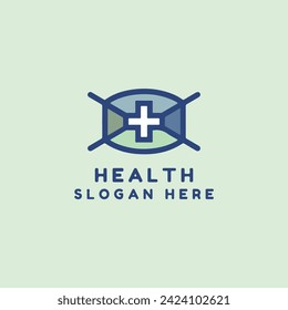 Medical logo, cross logo, medical center logo, health symbols, heart logo, health l