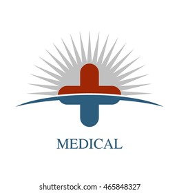 Medical logo design template