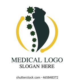Medical logo design template
