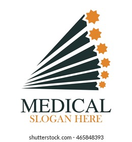 Medical logo design template