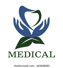 Medical logo design template