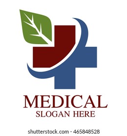 Medical logo design template