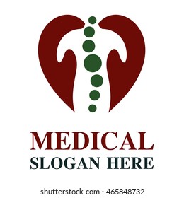 Medical logo design template