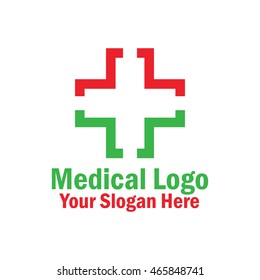 Medical logo design template