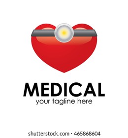 Medical logo design template