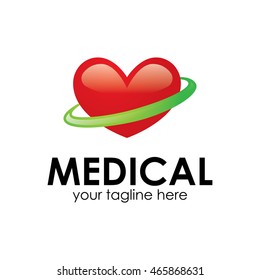 Medical logo design template