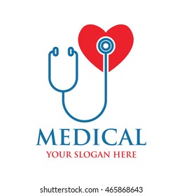Medical logo design template