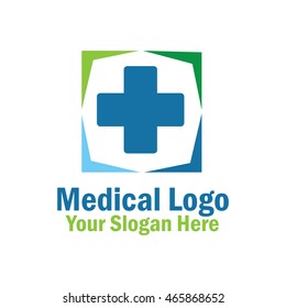Medical logo design template