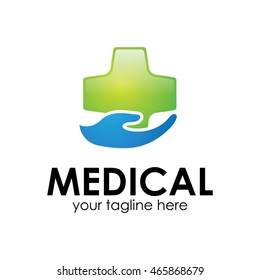 Medical logo design template