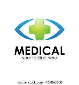 Medical logo design template