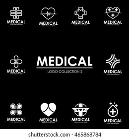 Medical logo design template