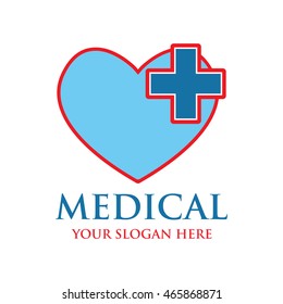 Medical logo design template