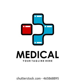 Medical logo design template