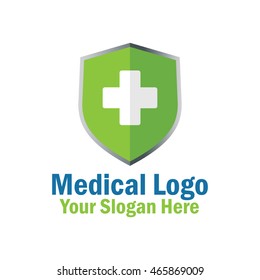 Medical logo design template