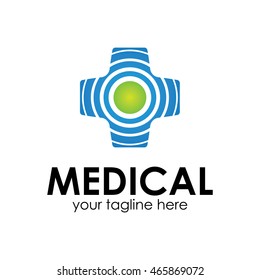 Medical logo design template
