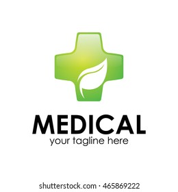 Medical logo design template