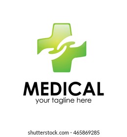 Medical logo design template