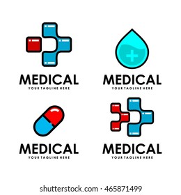 Medical logo design template