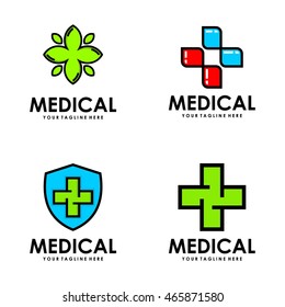 Medical logo design template