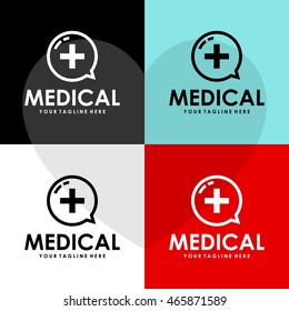 Medical logo design template